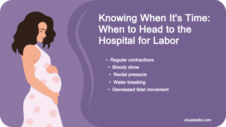 Knowing When It's Time: When to Head to the Hospital for Labor